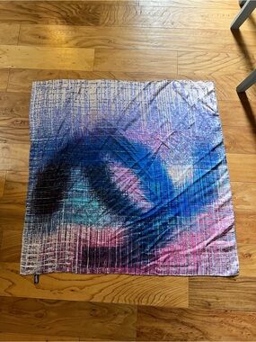 CHANEL Silk Data Center Scarf